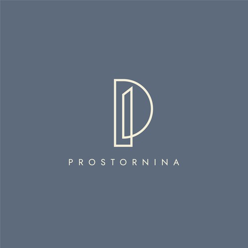 logo concept for an interior design company.