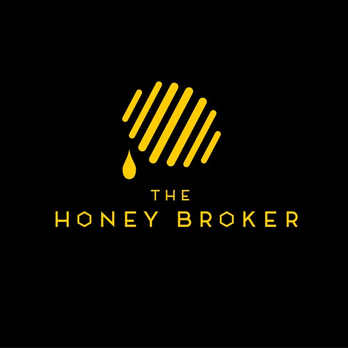 simple logo for Honey label