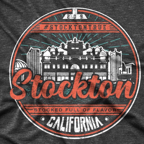 Create the Next Awesome Stockton California T-Shirt