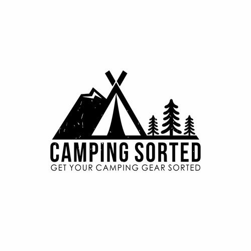 Logo design Camping Sorted