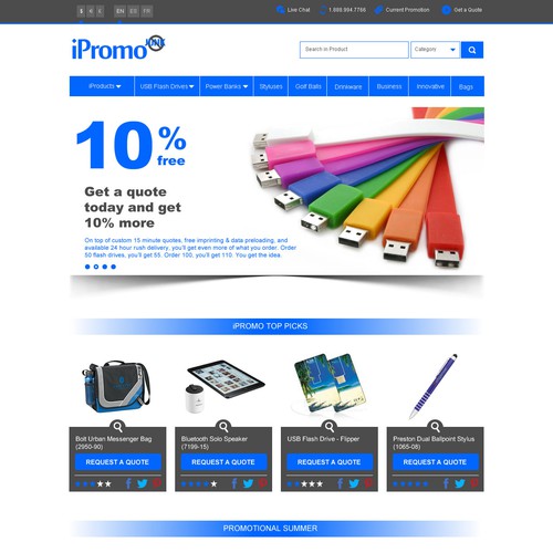 iPromo clean new look