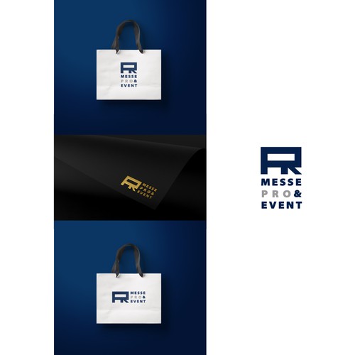 Geometric logo for event agency