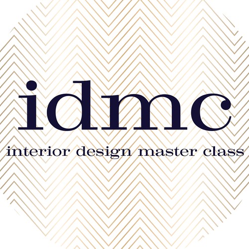 high end logo for interior design training company