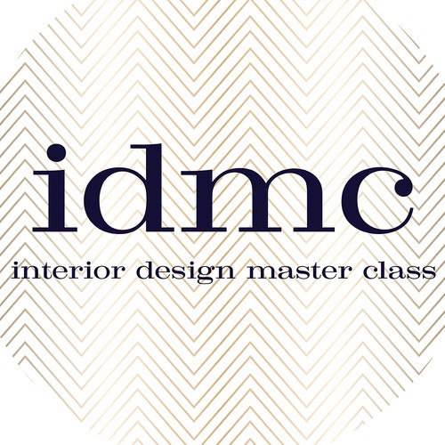 high end logo for interior design training company