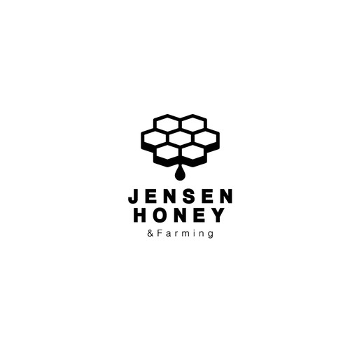 Branding for honey production company.