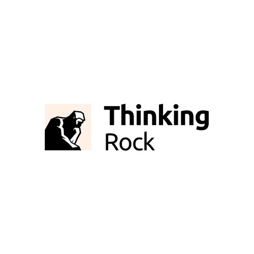 Bold Logo Concept for Thinking Rock