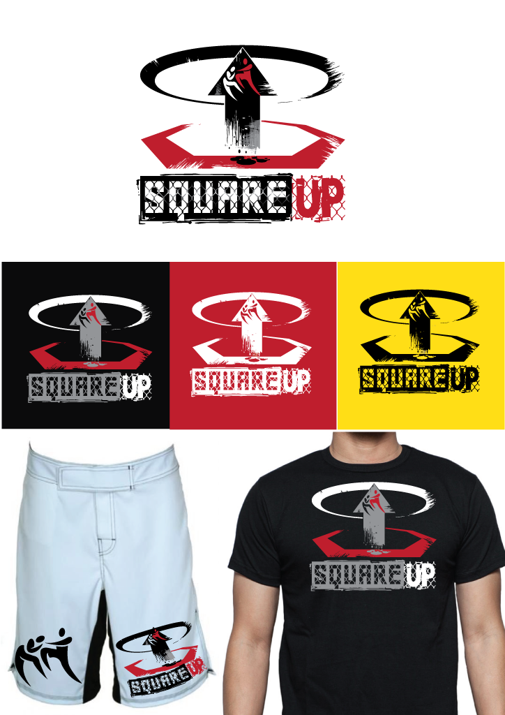 Create a winning design for Mixed Martial Arts clothing apparel "Square Up"