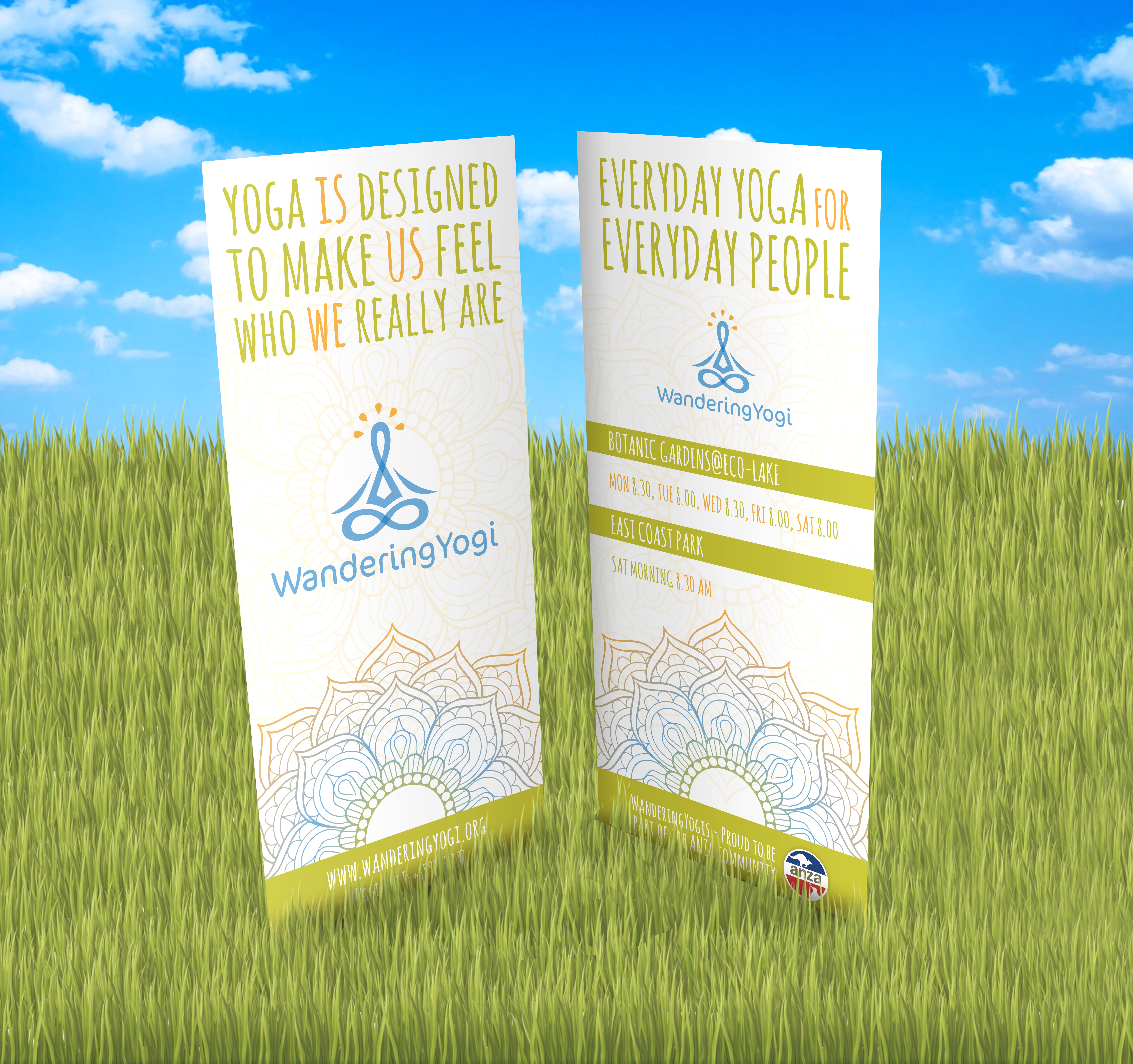 Wonder always - wander everywhere yoga