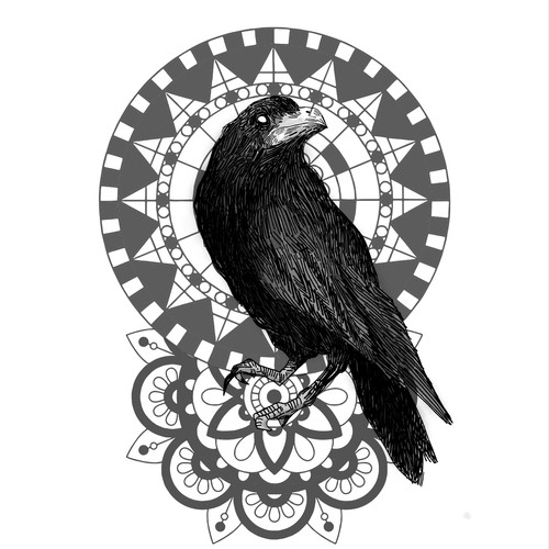 Crow tattoo