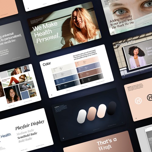 Health inspired Brand Guide