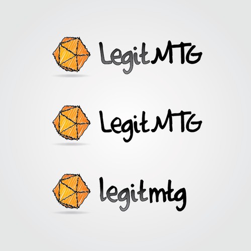 Logo concept for Legit MTG - Dice 2