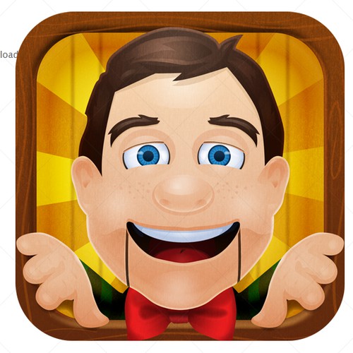 Icon Design for iPhone app Face Funnerizer