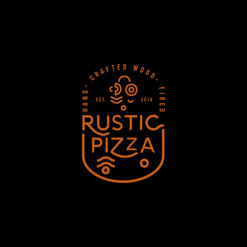 Youthful Logo for Rustic Pizza