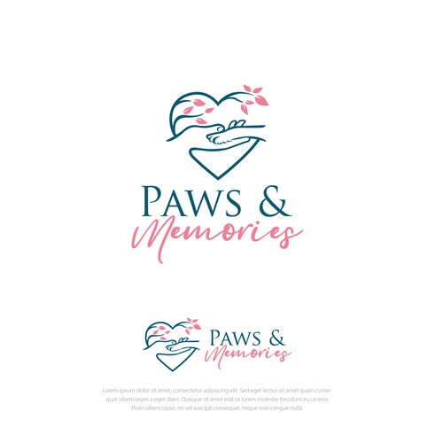 Paws & Memories Logo