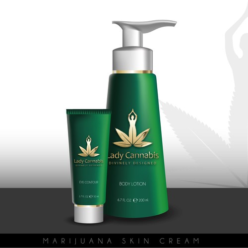 Logo and Label "Lady Cannabis" 03