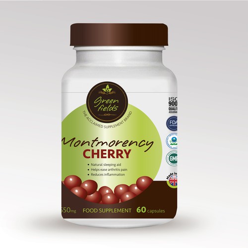 Vitamin/Supplement Bottle Label Design Plus Regular Work After