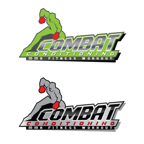 Logo for an MMA fitness program