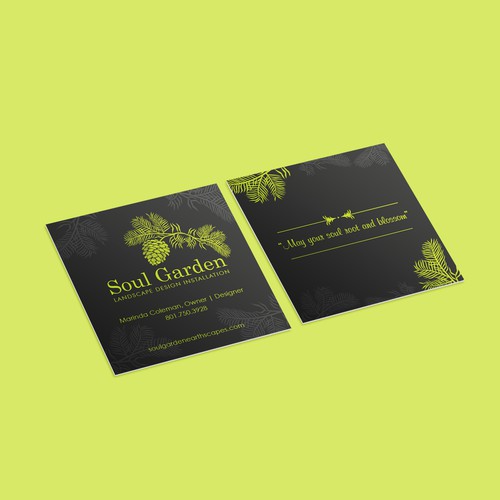 Soul Garden Business Card