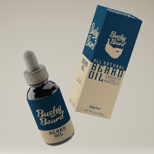 Bushy Beard Logo & Packaging Design
