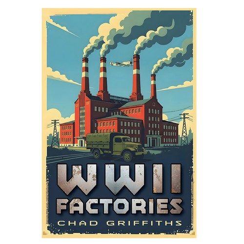  Cover design for industrial history book