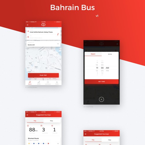 Bus Scheduling App