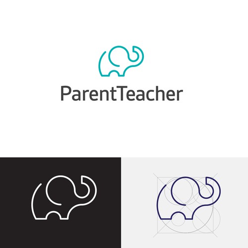 Logo for education website.