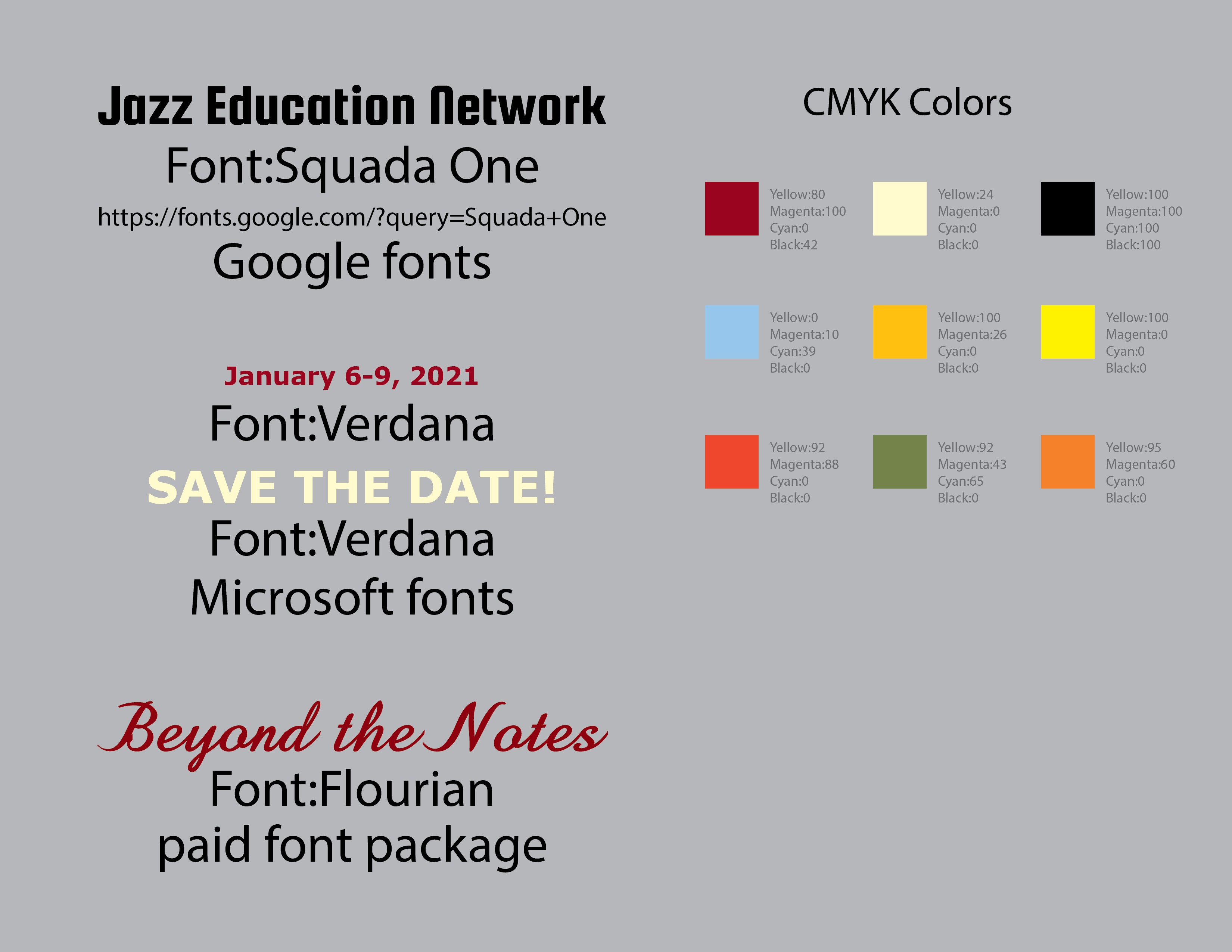Jazz Education Network Conference Art