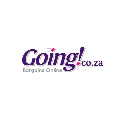 simple logo for going.co.za