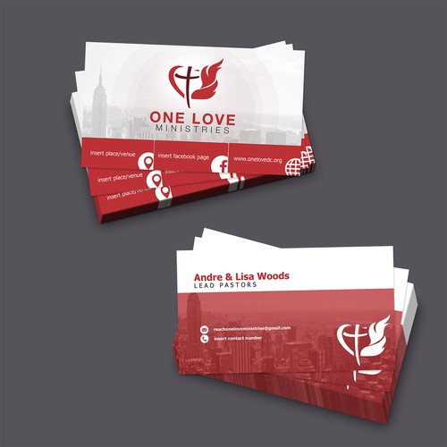 Business Card Concept One Love Ministries