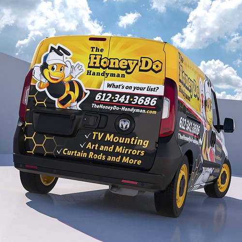 Ram Promaster Van Wrap  