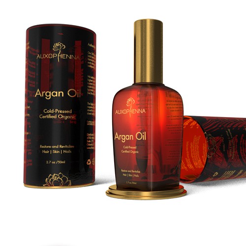 Create a capturing modern and luxurious packaging for the highest-quality Argan oil!