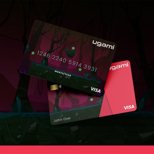 Credit Card concept made for ugami.1