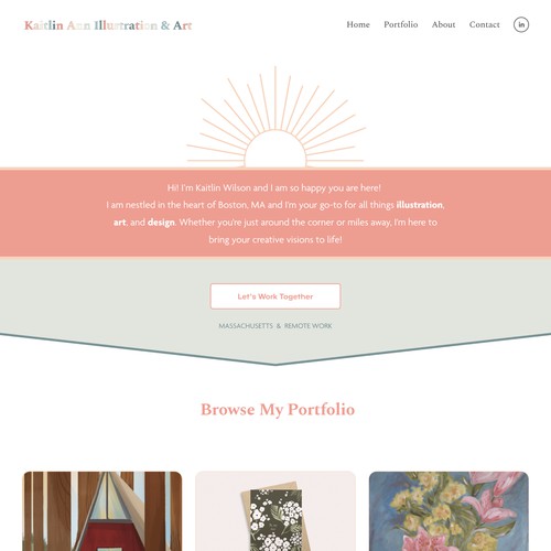 Kaitlin Ann Illustrates Website