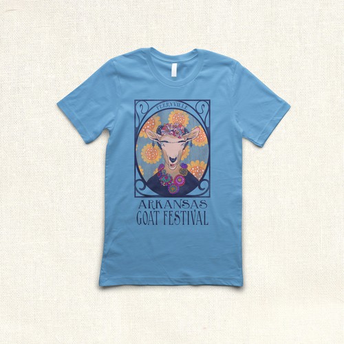 Goat Festival Tee Design 