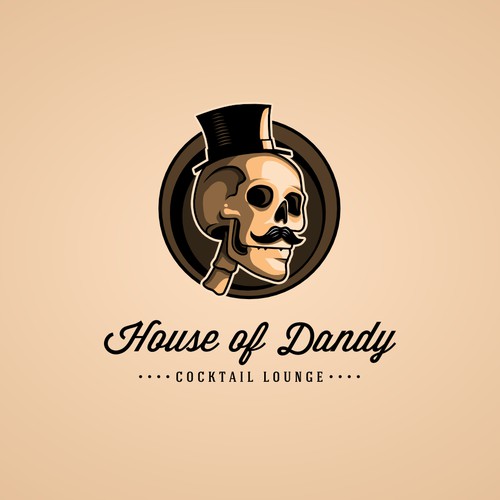 High End British Cocktail Lounge Vintage logo needed