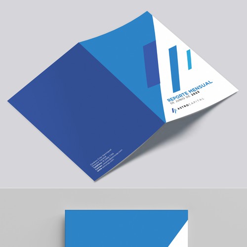 Annual Report Title design