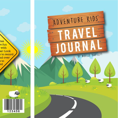 Book Cover for Adventure Kids Travel Journal