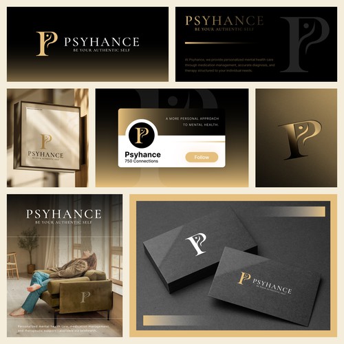 Mental Health & Psychiatry Logo Design + Brand Identity
