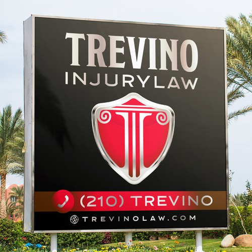 Signage design for law firm