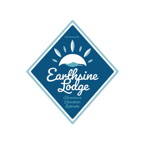Feminine, Organic Logo for Smoky Mountain Retreat
