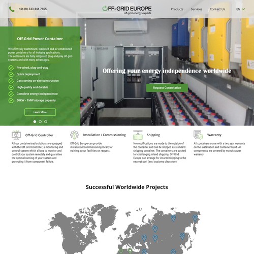 Landing Page