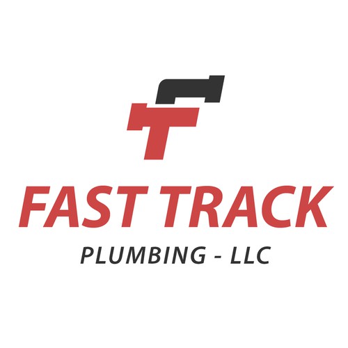 Logo with attitude for plumbing company