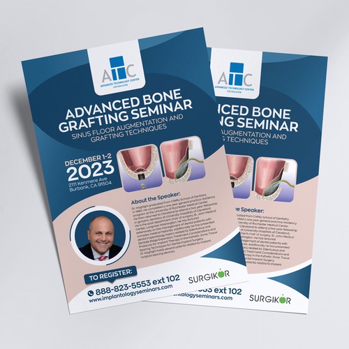 Flayer for (ADVANCED BONE GRAFTING SEMINAR)