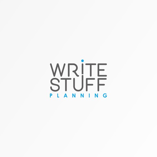 Simple, clean and unique! Write Stuff Planning.