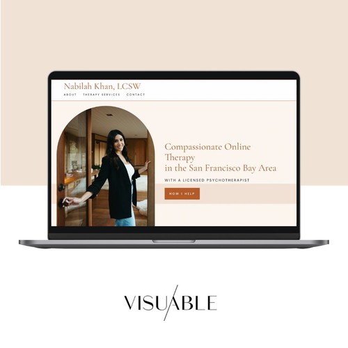 Squarespace Website for Holistic Psychotherapist