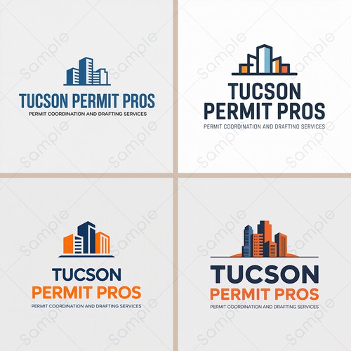 Tucson Permit Pros: Expert Drafting & Permit Coordination Logo Design
