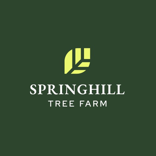 Springhill Tree Farm Logo Design