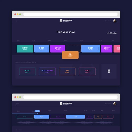 Online recording manager