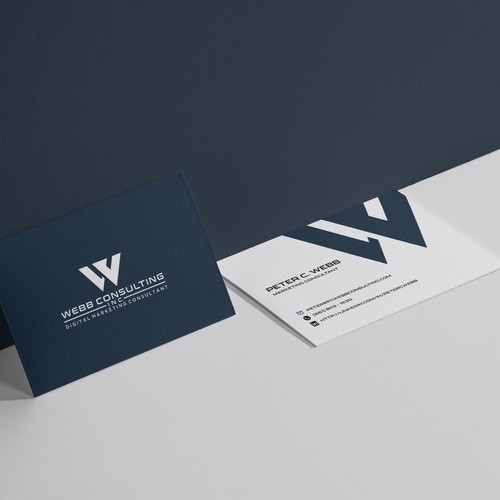 Business Card Design for Consultancy Business