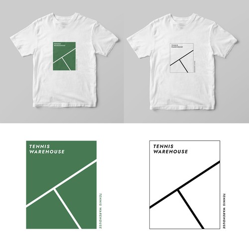 Shirt Design Entry for Tennis Warehouse